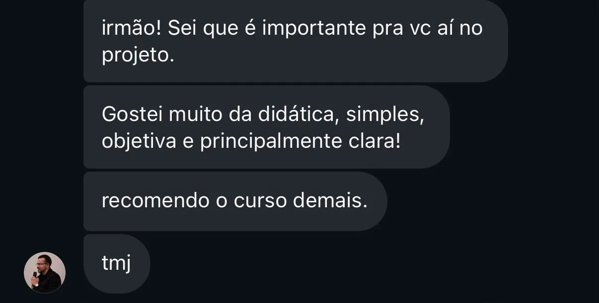 Depoimento de aluno do Funil Escala Local Ads
